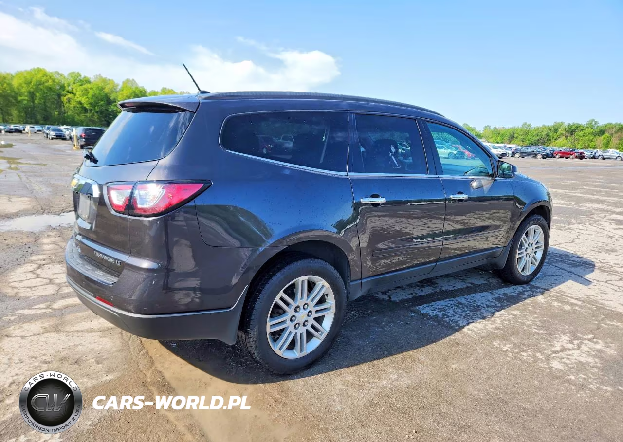 2015 Chevrolet Traverse Lt VIN:1GNKRGKD7FJ366930 - 3