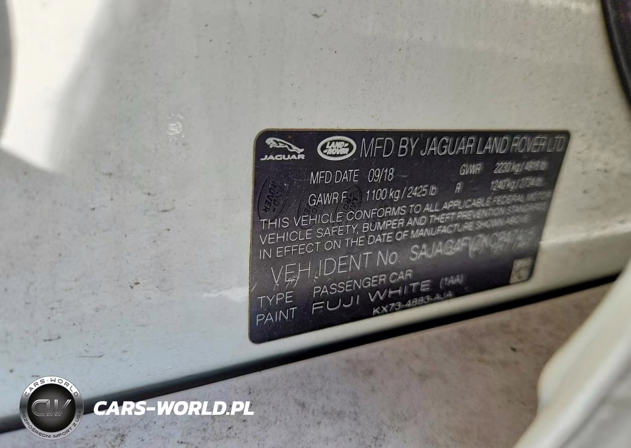 2019 Jaguar Xe S VIN:SAJAG4FV7KCP47415 - 12