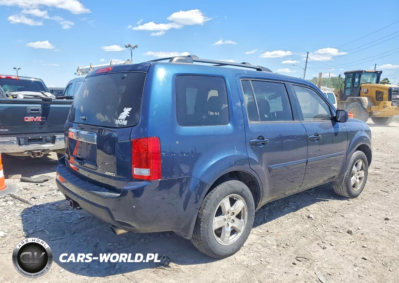2011 Honda Pilot Ex VIN:5FNYF4H41BB032105 - 3