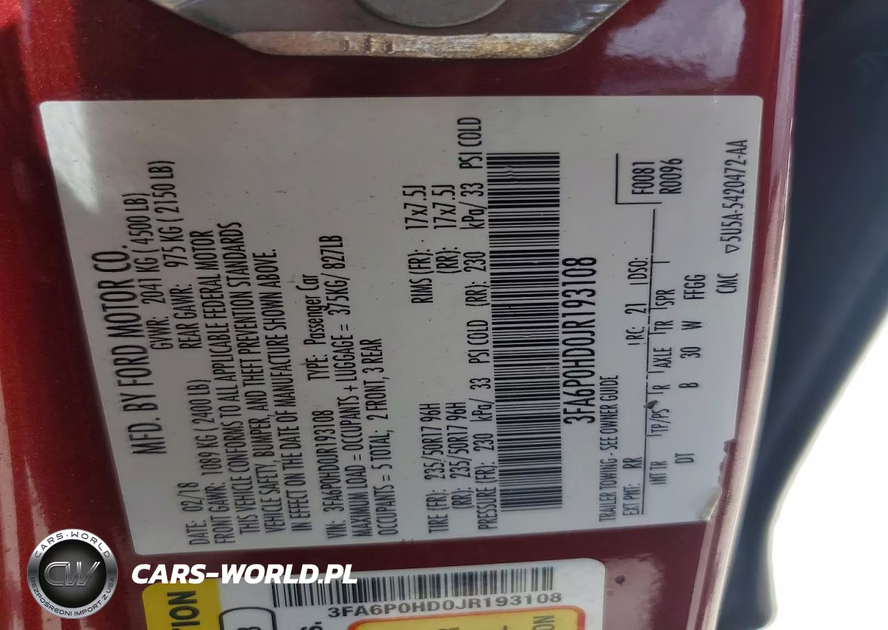 2018 Ford Fusion Se VIN:3FA6P0HD0JR193108 - 13
