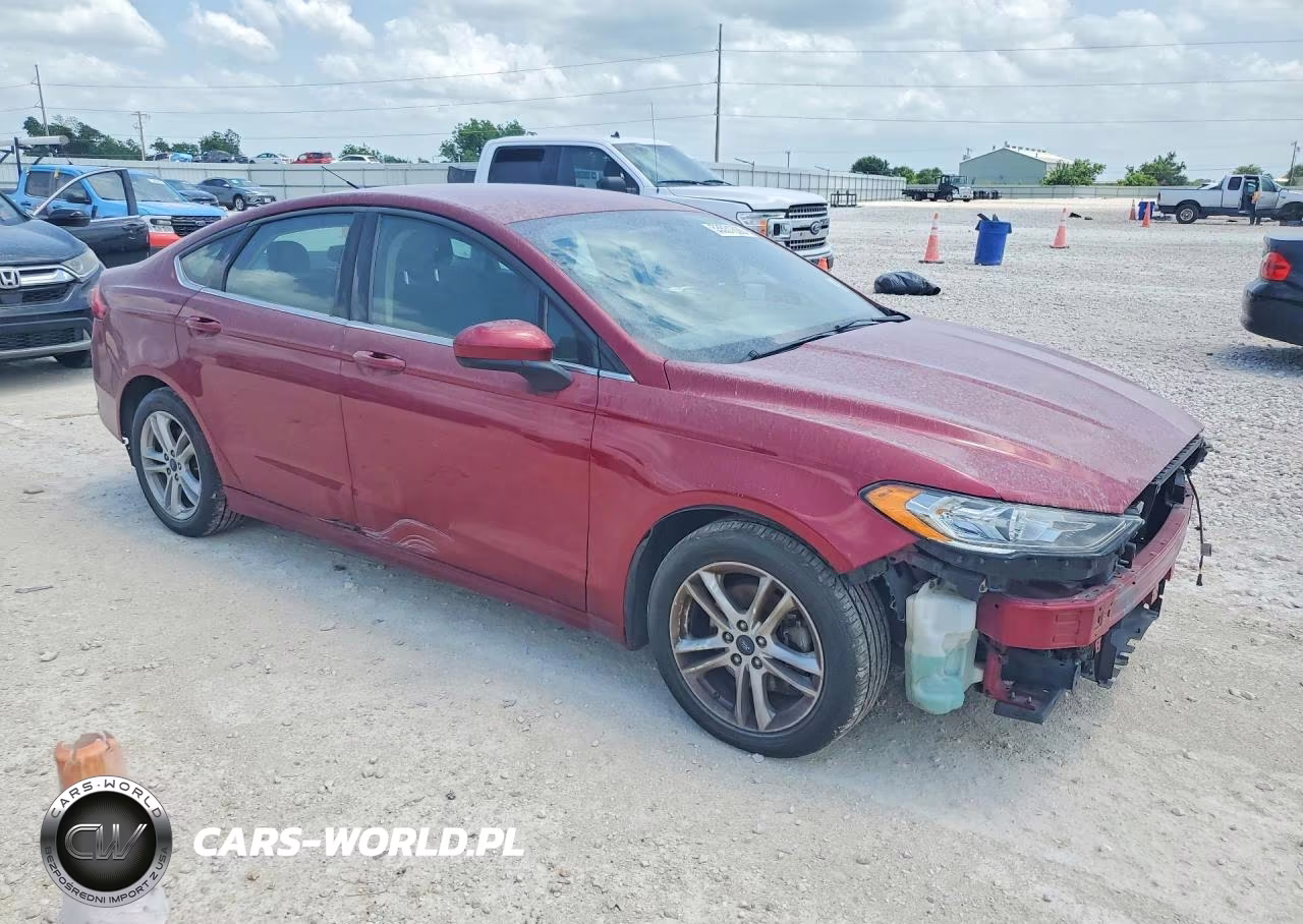 2018 Ford Fusion Se VIN:3FA6P0HD0JR193108 - 4