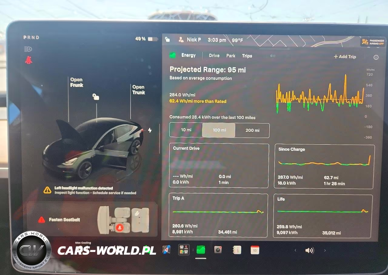 2023 Tesla Model 3 VIN:5YJ3E1EA2PF467924 - 9