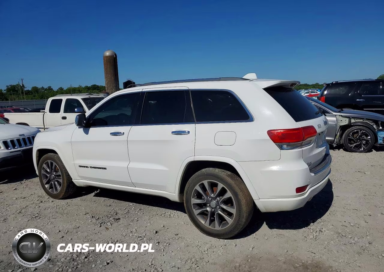 2017 Jeep Grand Cherokee Overland VIN:1C4RJECGXHC868110 - 2