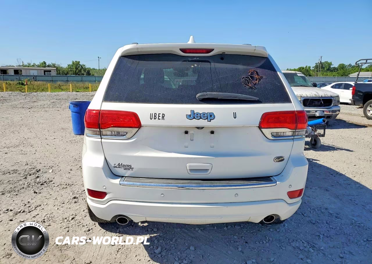 2017 Jeep Grand Cherokee Overland VIN:1C4RJECGXHC868110 - 6