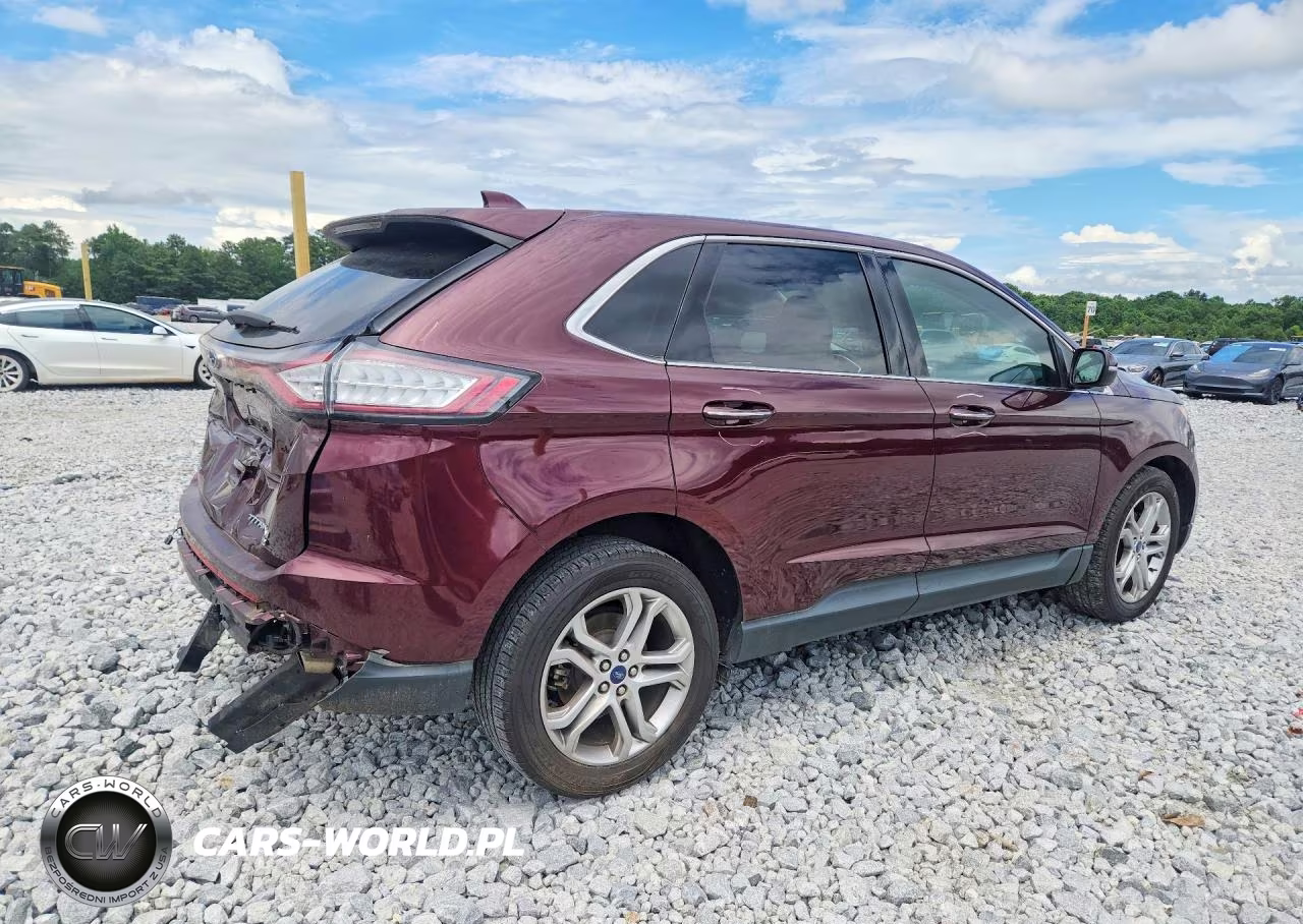 2017 Ford Edge Titanium VIN:2FMPK3K95HBB81267 - 3