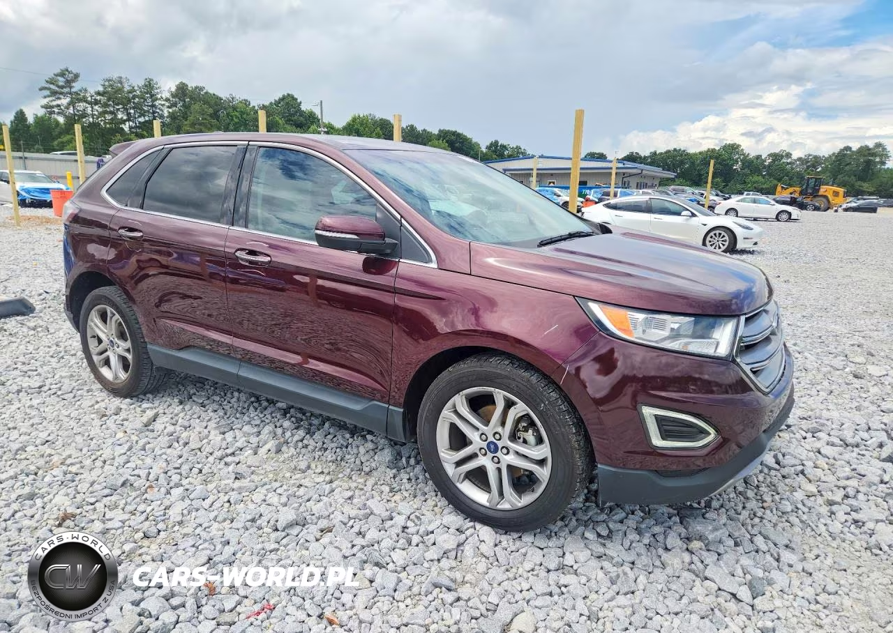 2017 Ford Edge Titanium VIN:2FMPK3K95HBB81267 - 4