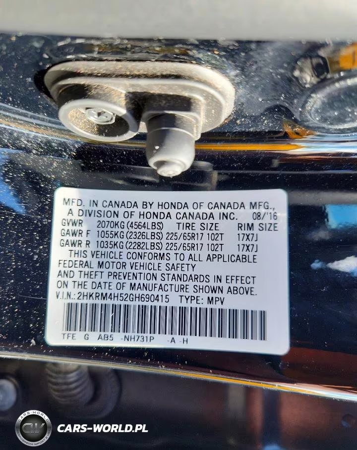 2016 Honda Cr-V Ex VIN:2HKRM4H52GH690415 - 13