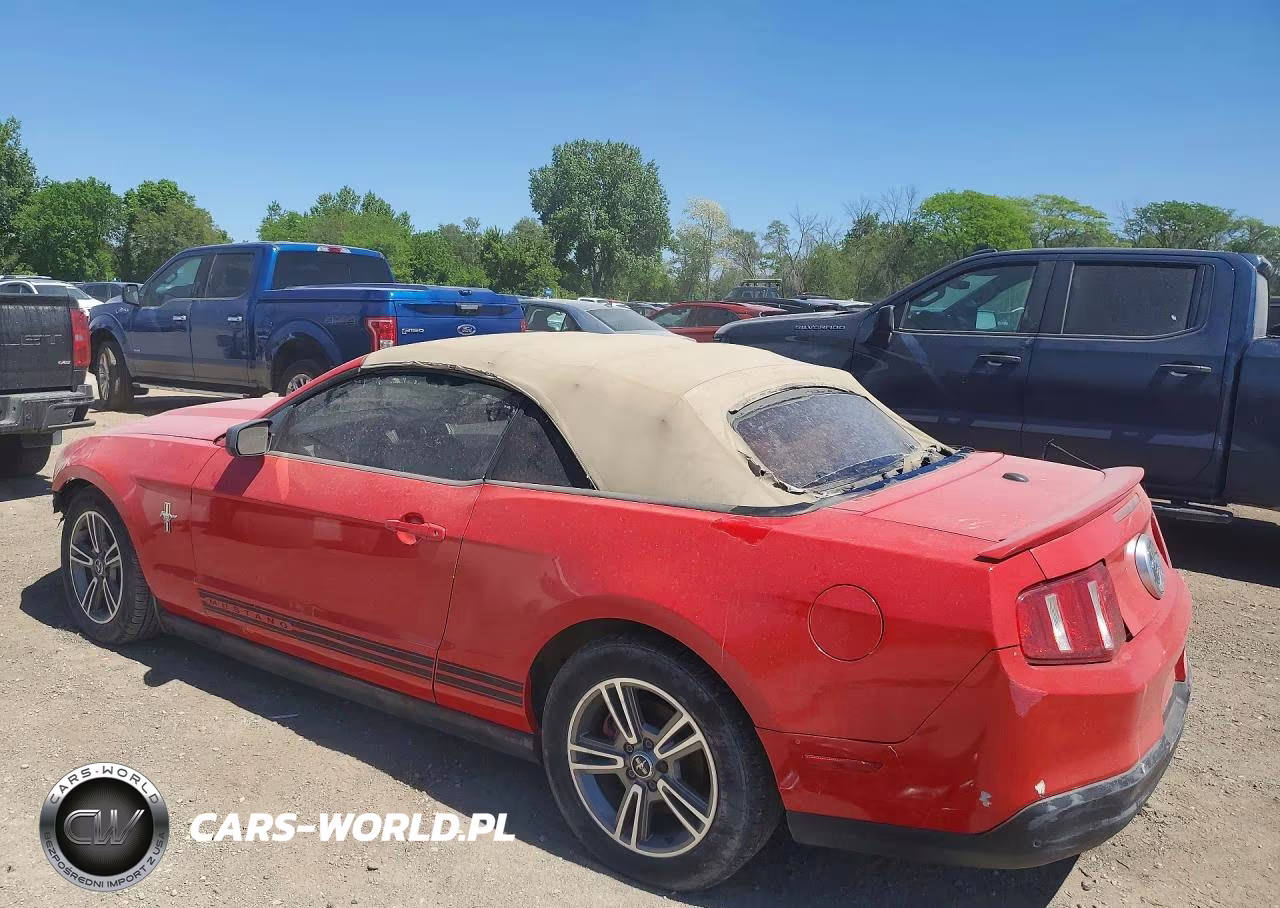 2010 Ford Mustang VIN:1ZVBP8EN9A5116662 - 2