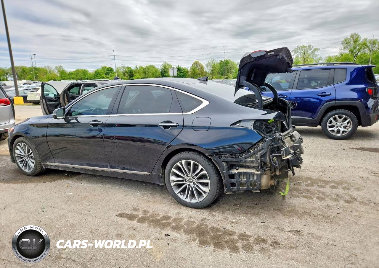 2017 Genesis G80 3.8 VIN:KMHGN4JE1HU176802 - 2