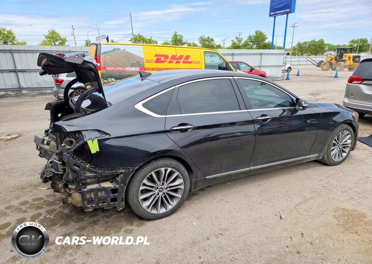 2017 Genesis G80 3.8 VIN:KMHGN4JE1HU176802 - 3