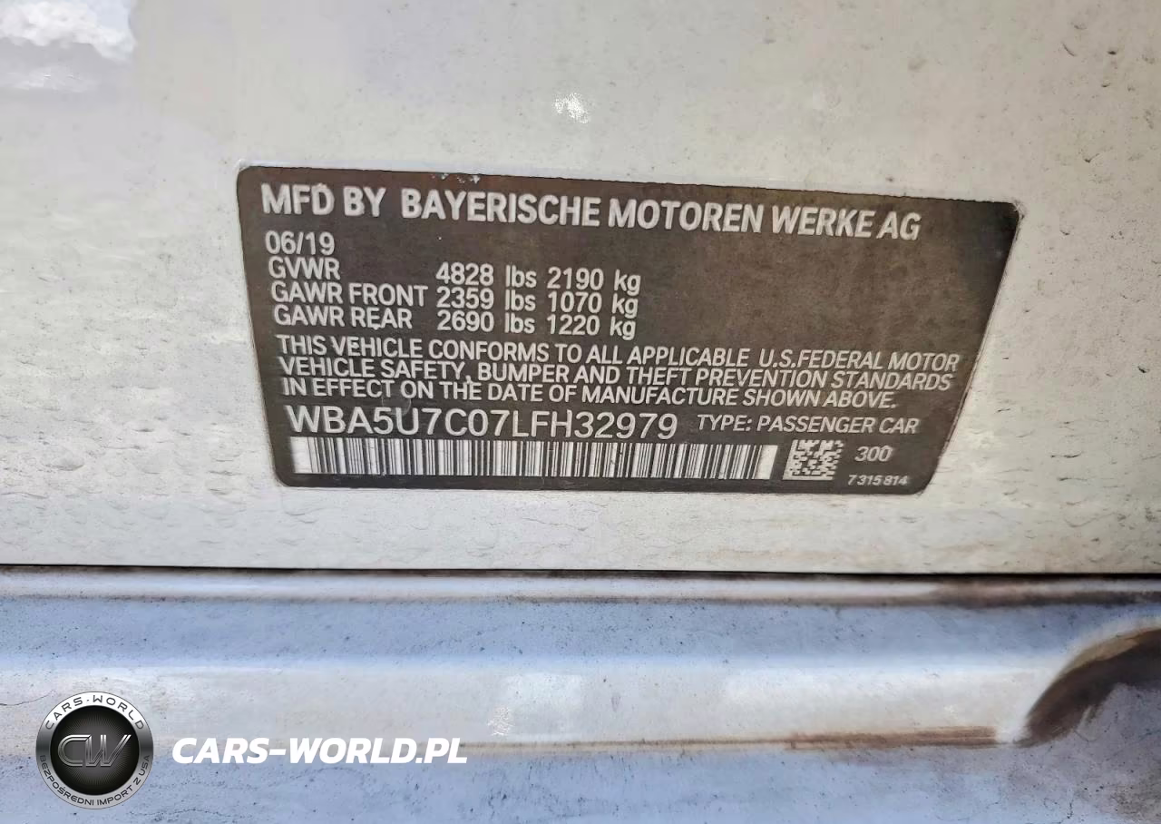 2020 BMW M340I VIN:WBA5U7C07LFH32979 - 12