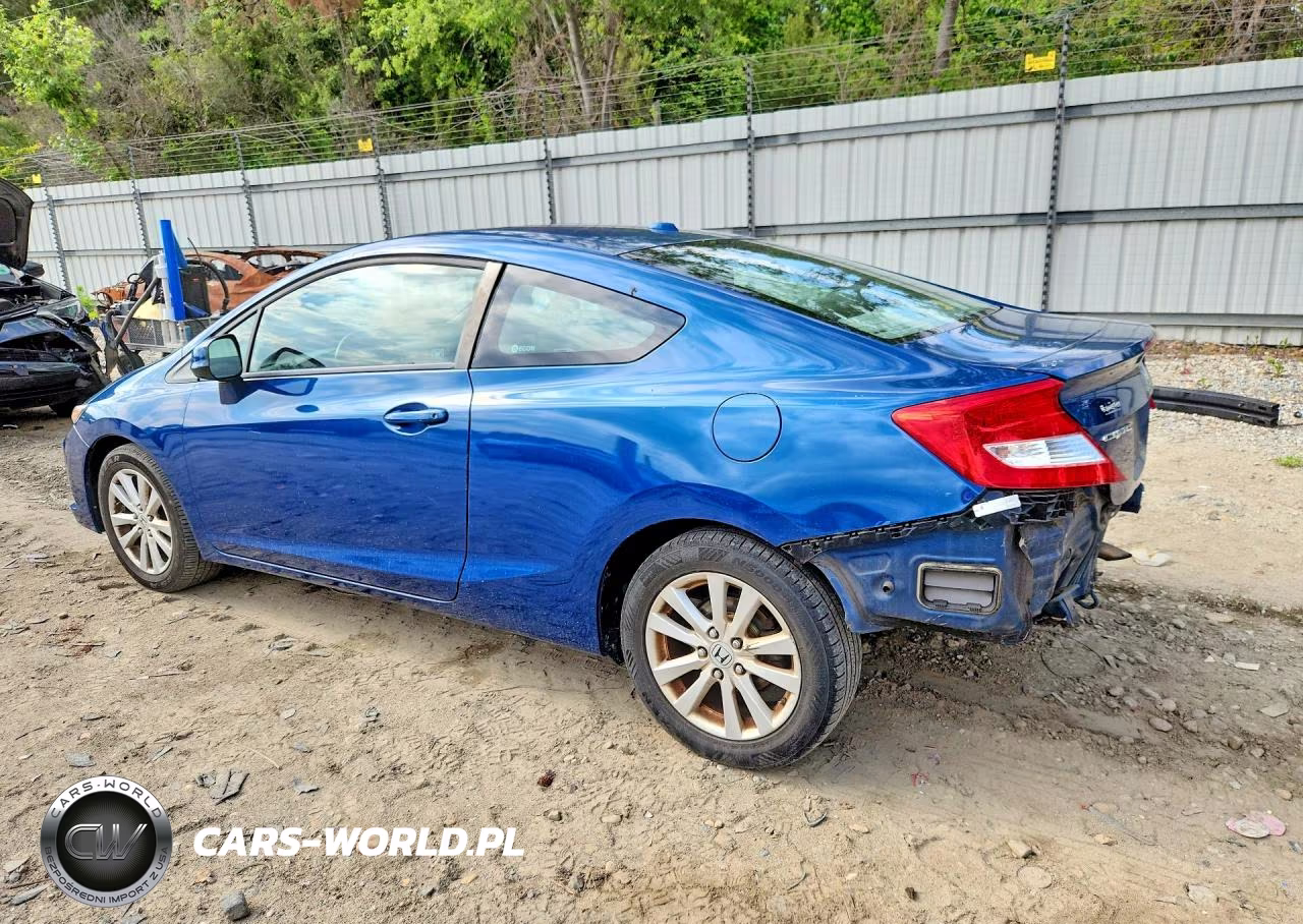 2012 Honda Civic Exl VIN:2HGFG3B15CH556206 - 2