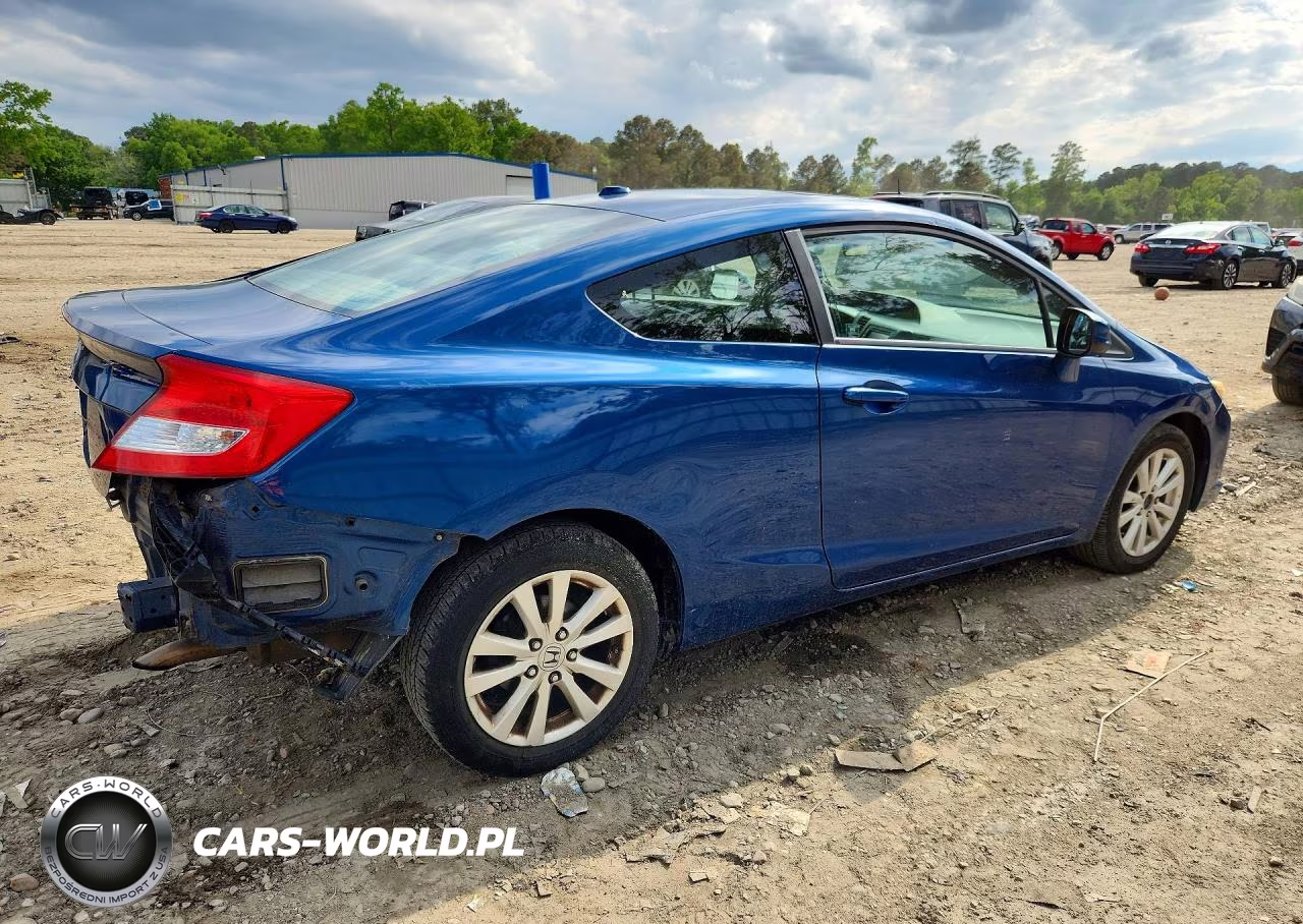 2012 Honda Civic Exl VIN:2HGFG3B15CH556206 - 3