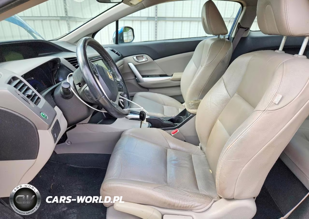 2012 Honda Civic Exl VIN:2HGFG3B15CH556206 - 7