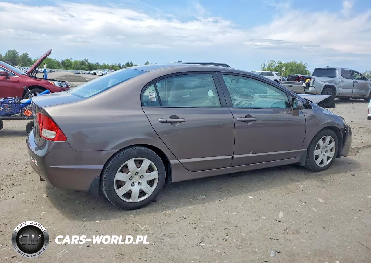 2011 Honda Civic Lx VIN:2HGFA1F54BH517009 - 3