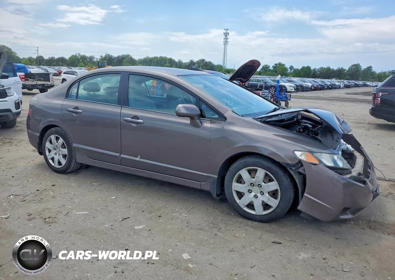 2011 Honda Civic Lx VIN:2HGFA1F54BH517009 - 4