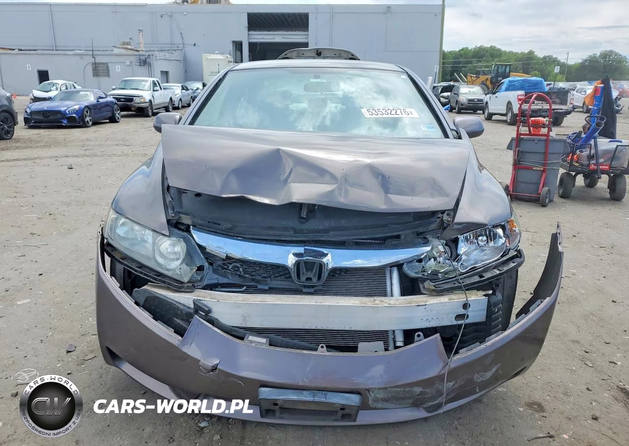 2011 Honda Civic Lx VIN:2HGFA1F54BH517009 - 5