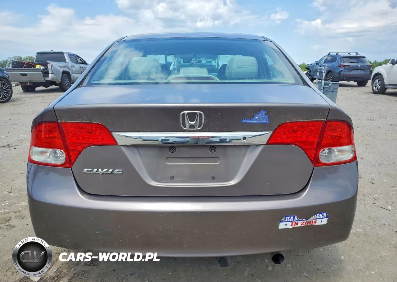 2011 Honda Civic Lx VIN:2HGFA1F54BH517009 - 6