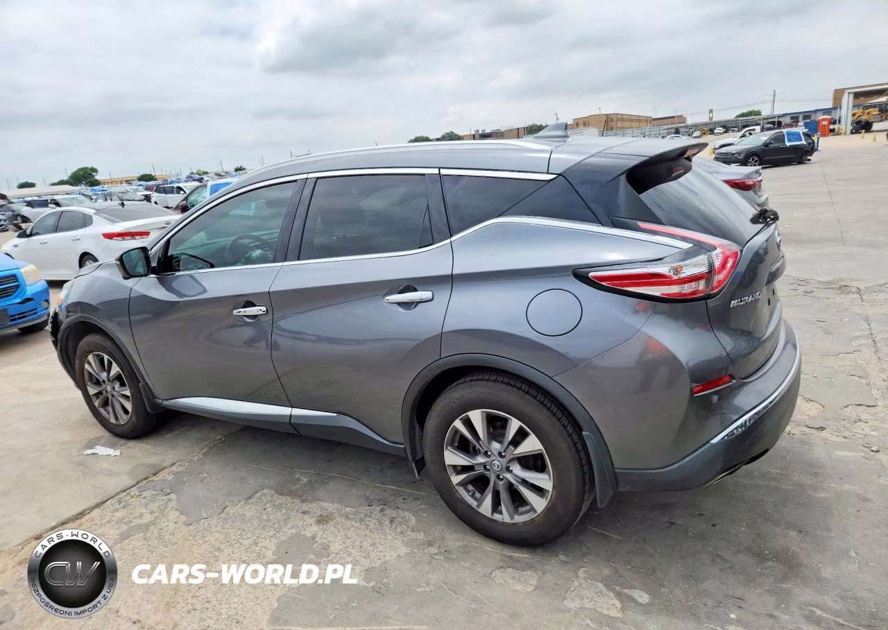 2016 Nissan Murano Sl VIN:5N1AZ2MG8GN142389 - 2