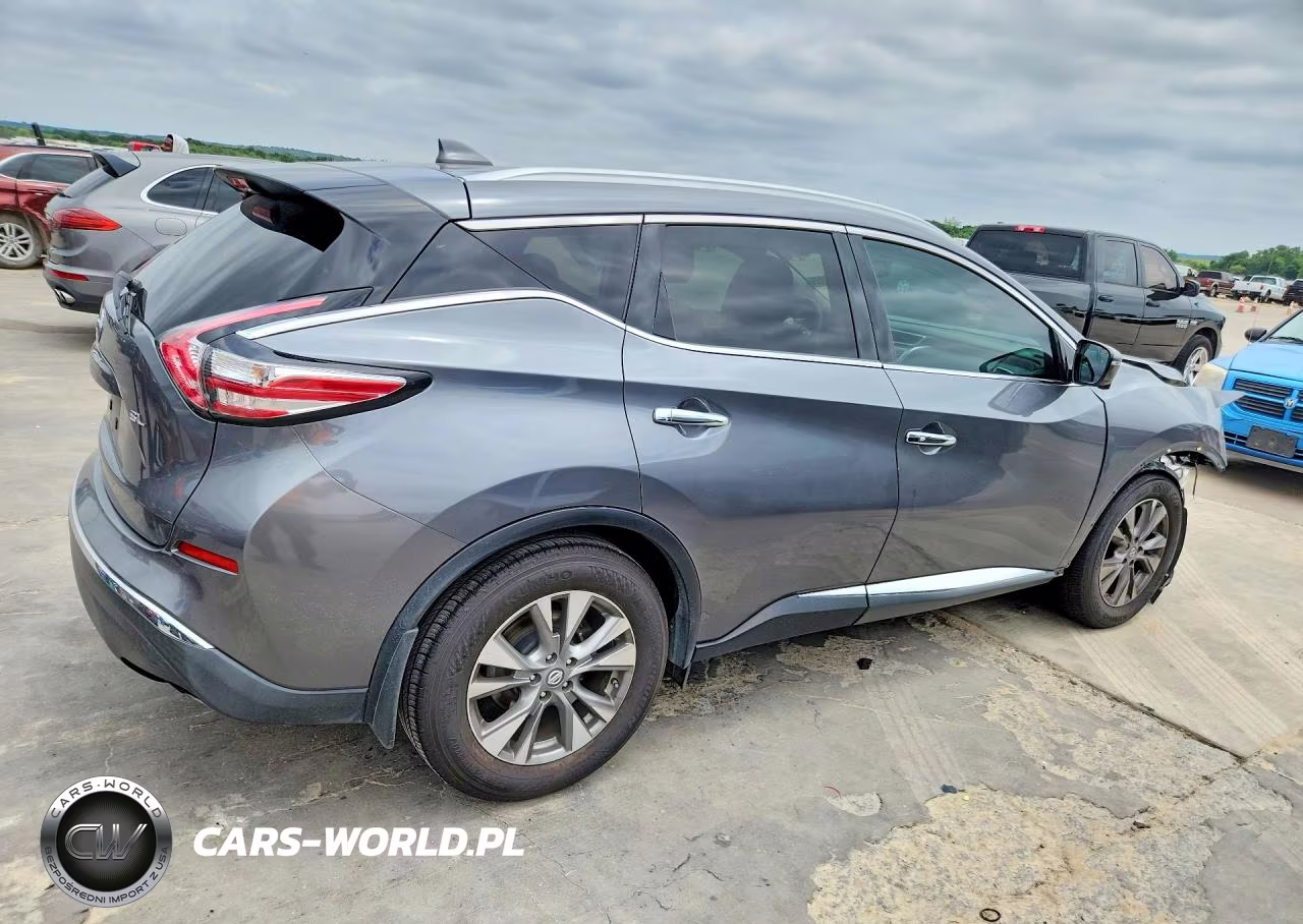 2016 Nissan Murano Sl VIN:5N1AZ2MG8GN142389 - 3