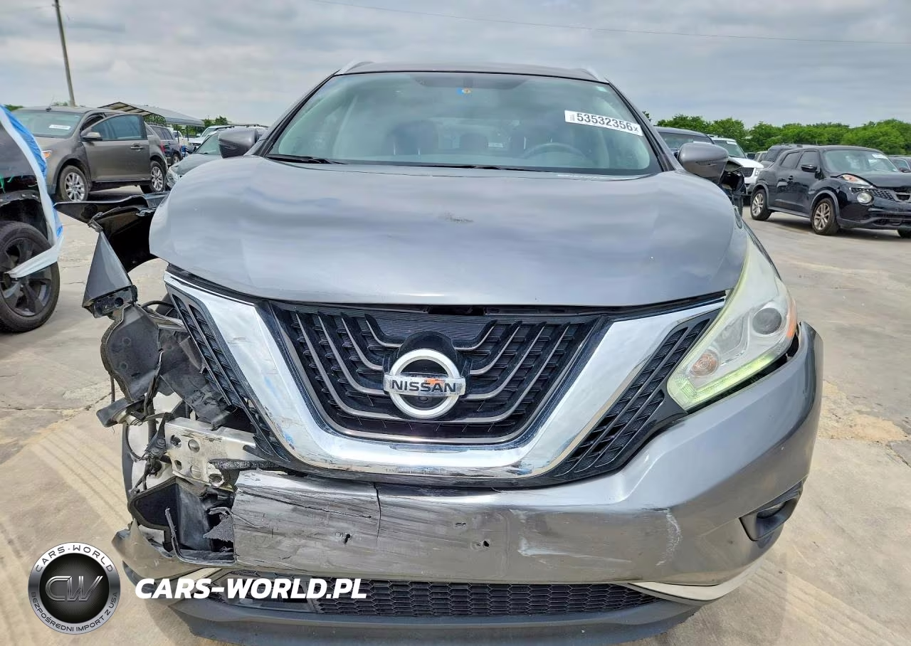 2016 Nissan Murano Sl VIN:5N1AZ2MG8GN142389 - 5