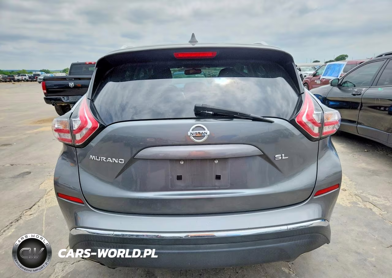 2016 Nissan Murano Sl VIN:5N1AZ2MG8GN142389 - 6