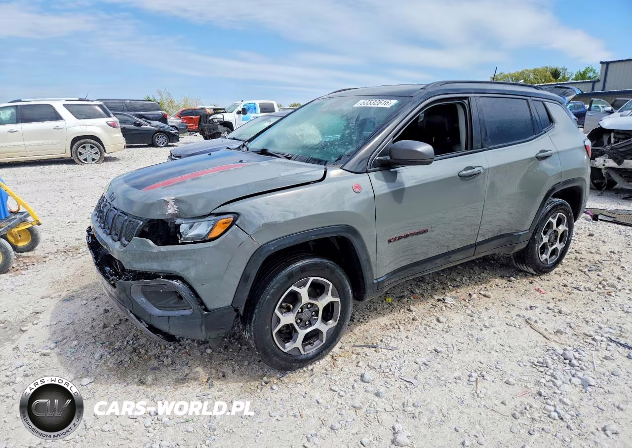 2022 Jeep Compass Trailhawk VIN:3C4NJDDB6NT123141 - 1
