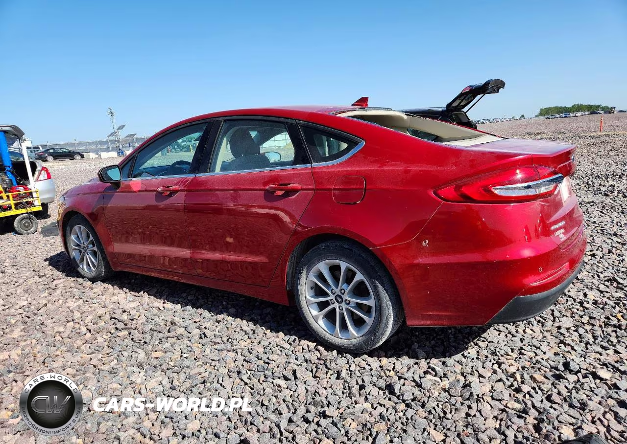2020 Ford Fusion Se VIN:3FA6P0HDXLR224450 - 2