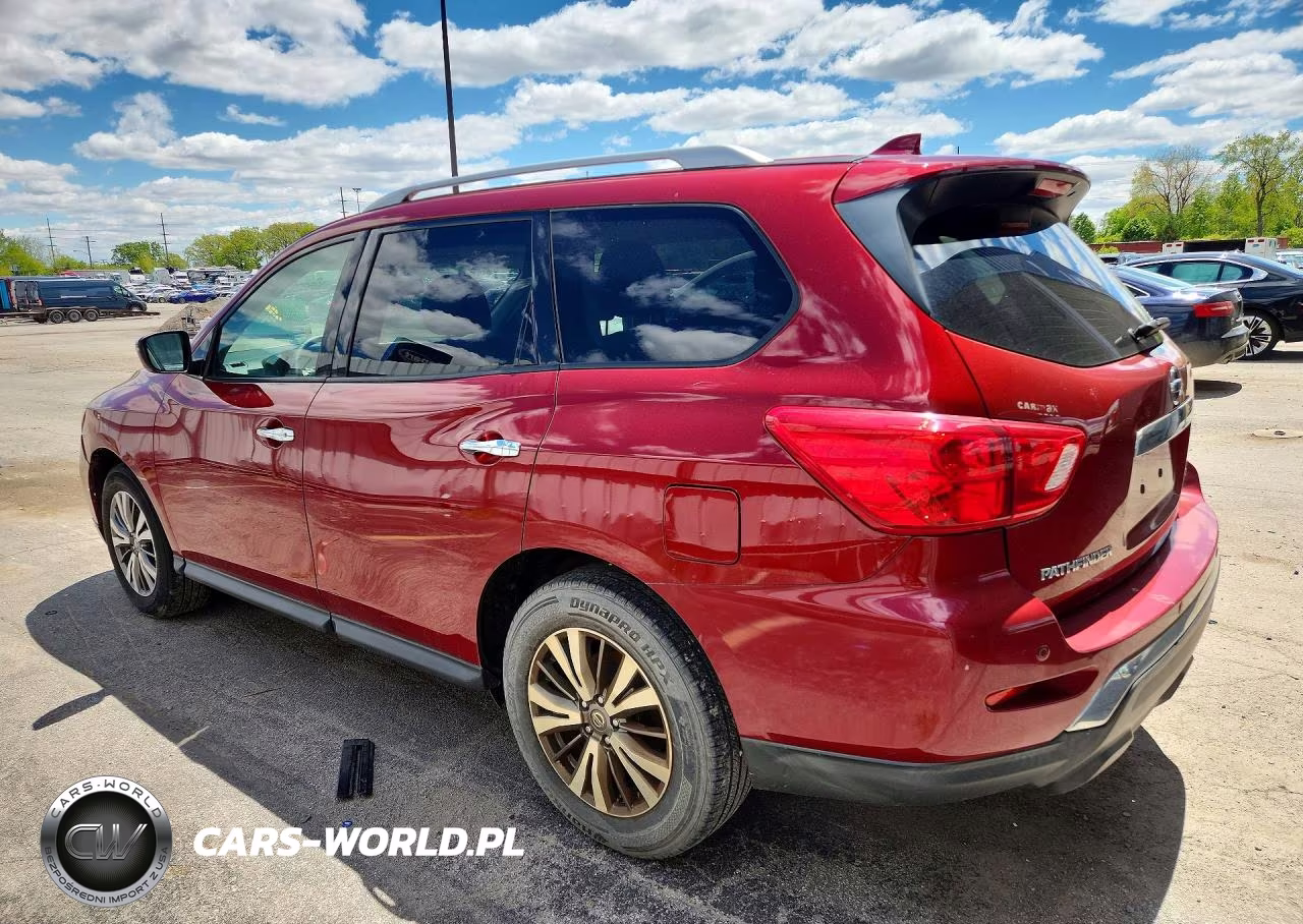 2019 Nissan Pathfinder Sv VIN:5N1DR2MN0KC593929 - 2