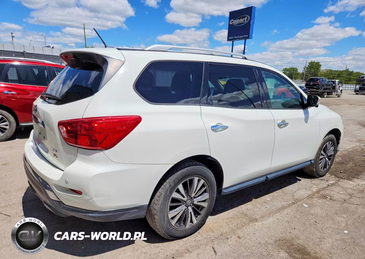 2017 Nissan Pathfinder Sl VIN:5N1DR2MMXHC675425 - 3