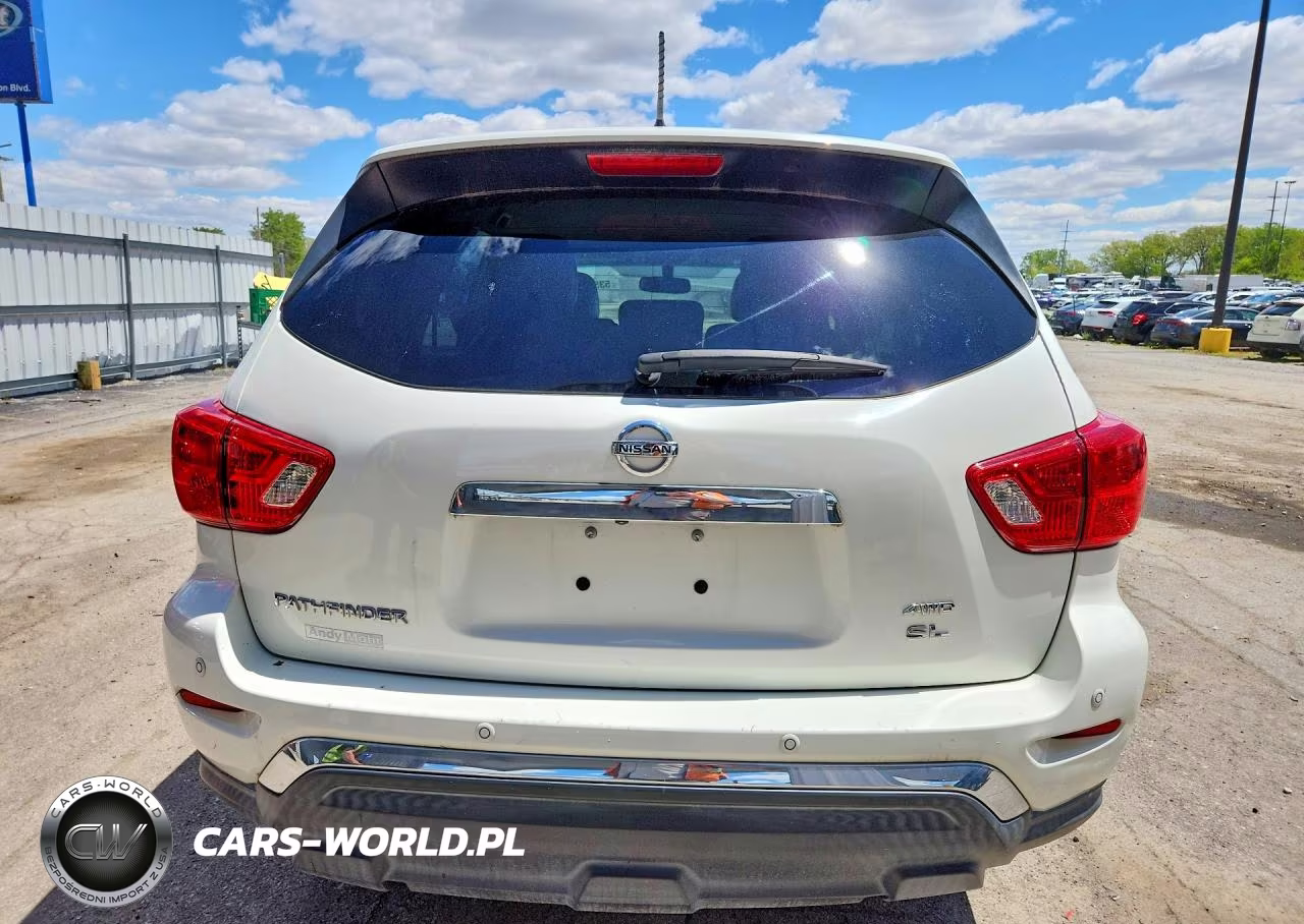 2017 Nissan Pathfinder Sl VIN:5N1DR2MMXHC675425 - 6