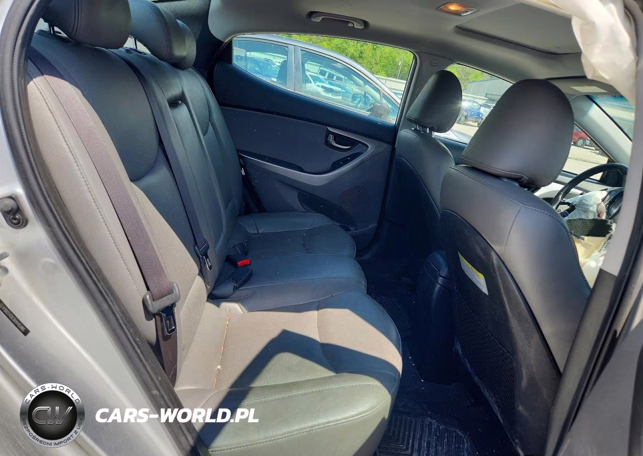 2013 Hyundai Elantra Limited VIN:5NPDH4AEXDH286475 - 10