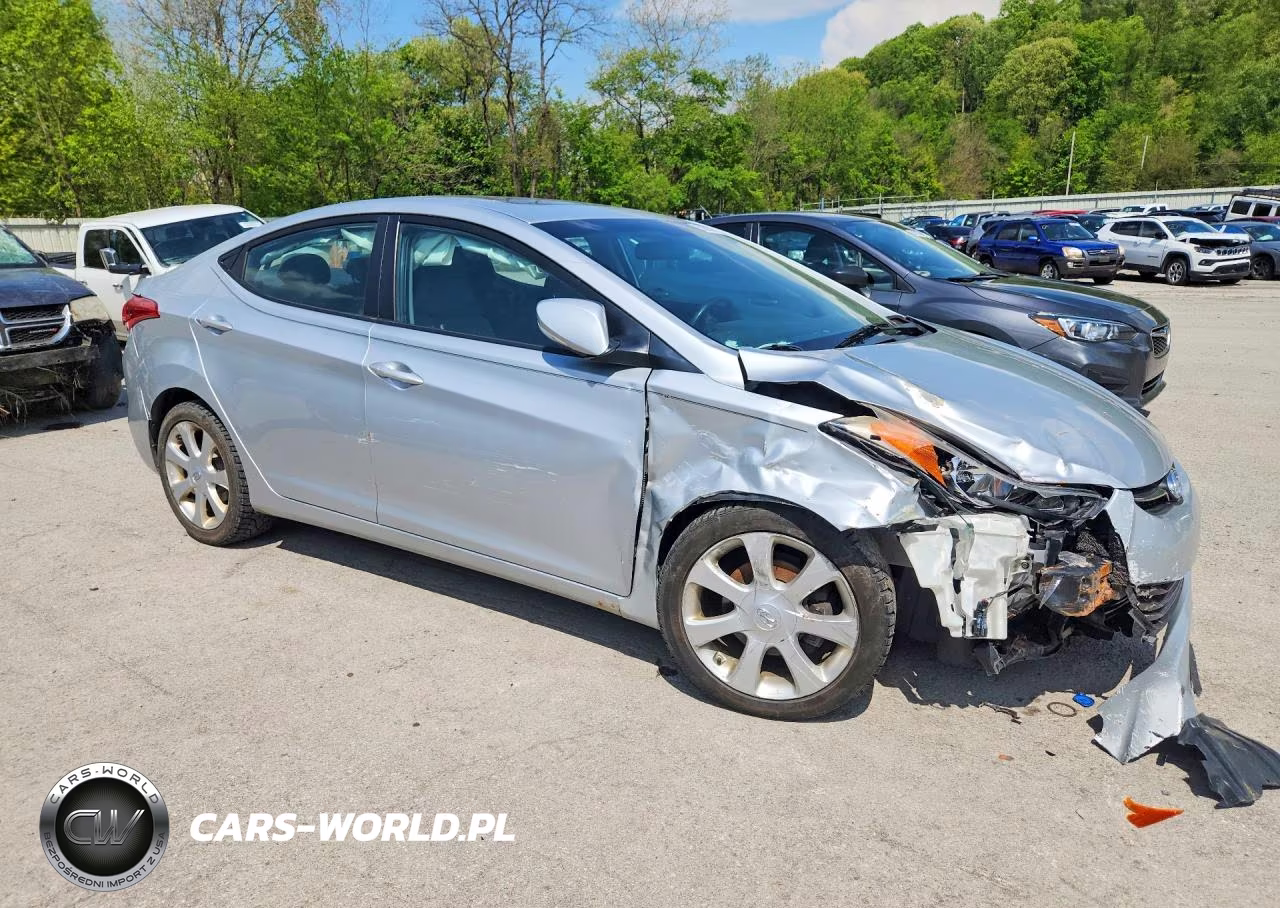2013 Hyundai Elantra Limited VIN:5NPDH4AEXDH286475 - 4