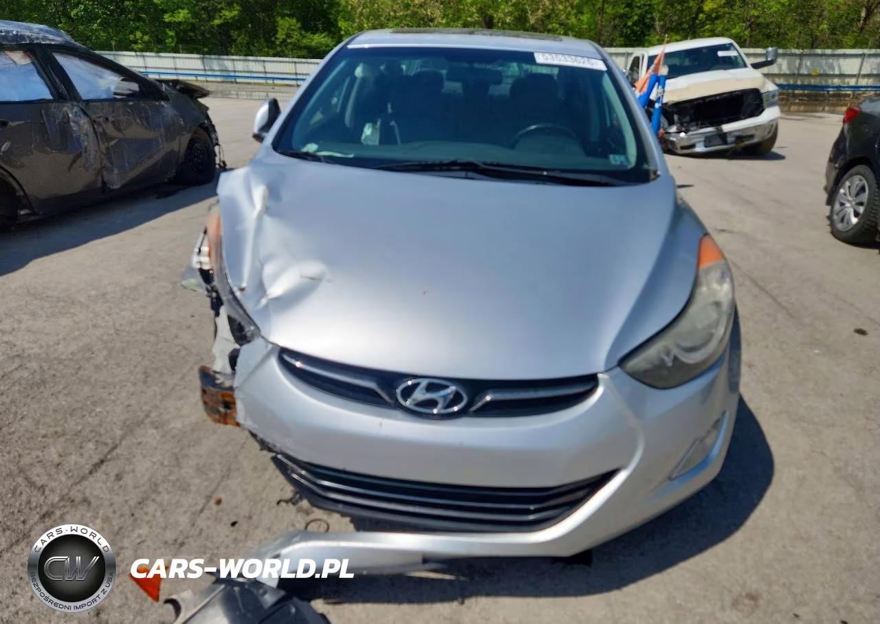 2013 Hyundai Elantra Limited VIN:5NPDH4AEXDH286475 - 5