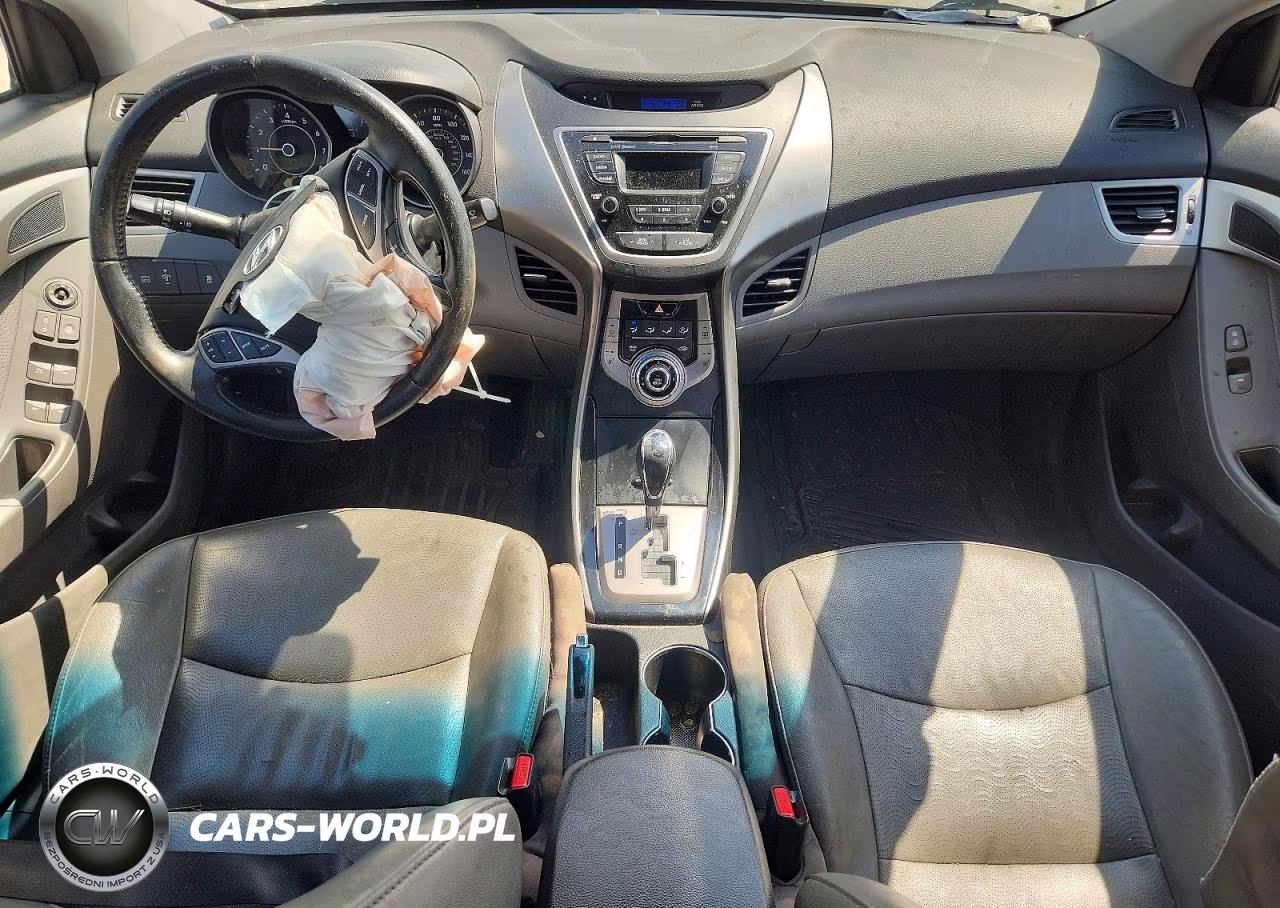 2013 Hyundai Elantra Limited VIN:5NPDH4AEXDH286475 - 8