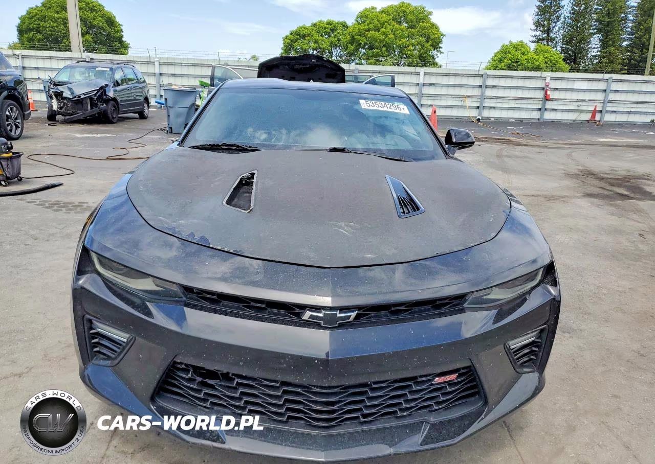 2018 Chevrolet Camaro Ss VIN:1G1FH1R7XJ0154332 - 5