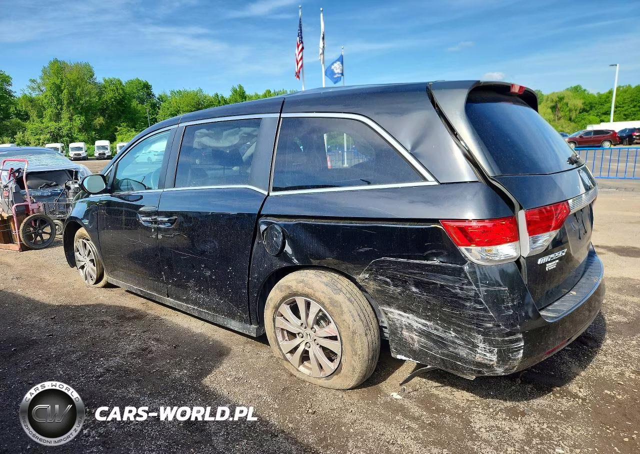 2014 Honda Odyssey Exl VIN:5FNRL5H65EB118056 - 2