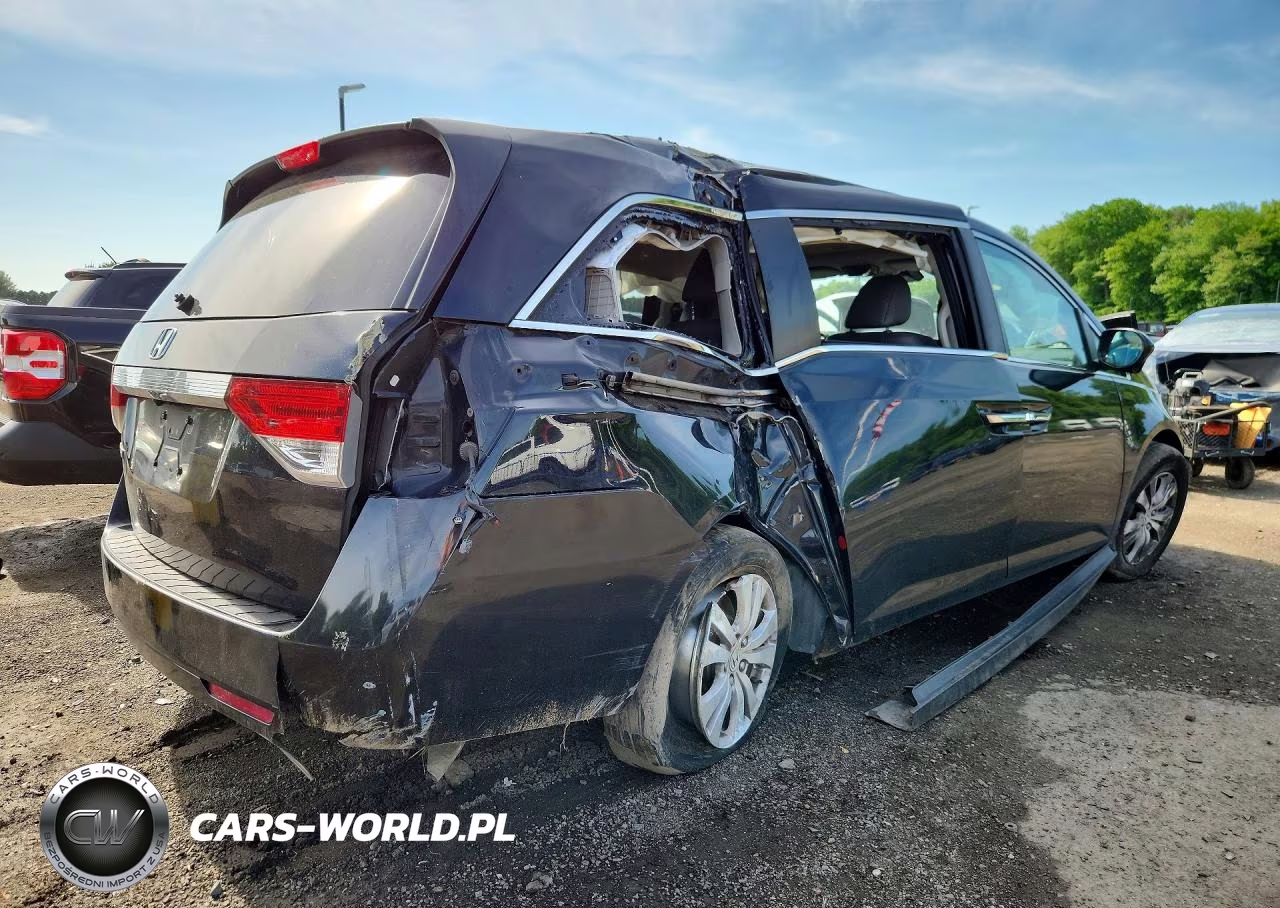 2014 Honda Odyssey Exl VIN:5FNRL5H65EB118056 - 3