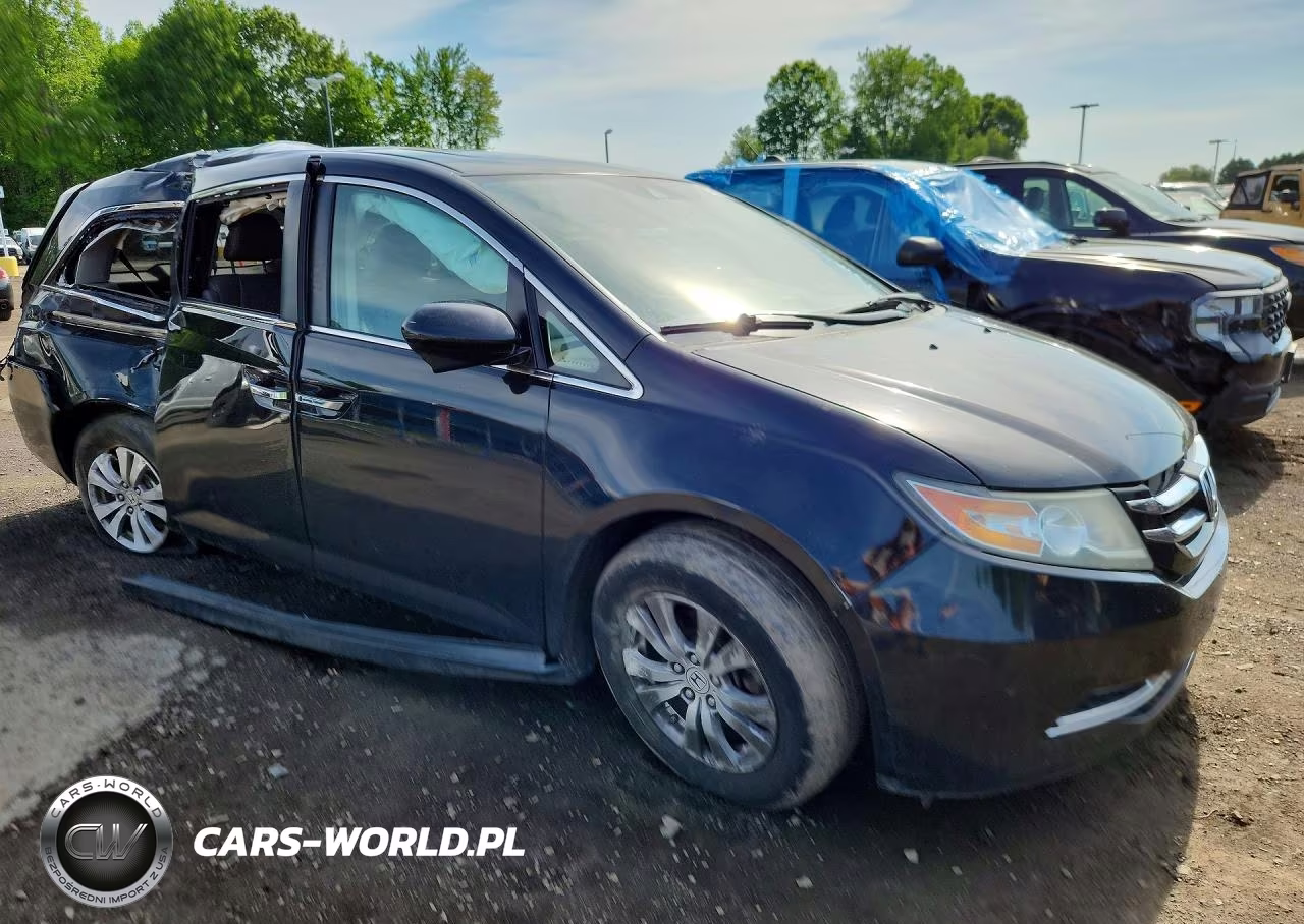 2014 Honda Odyssey Exl VIN:5FNRL5H65EB118056 - 4