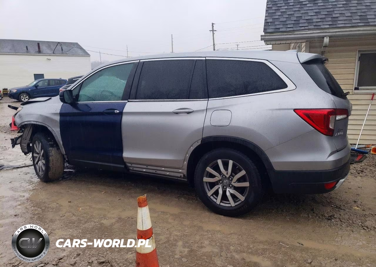 2020 Honda Pilot Ex VIN:5FNYF5H37LB026193 - 2
