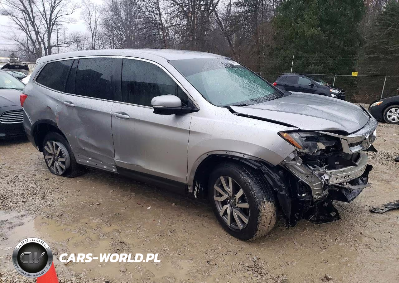 2020 Honda Pilot Ex VIN:5FNYF5H37LB026193 - 4