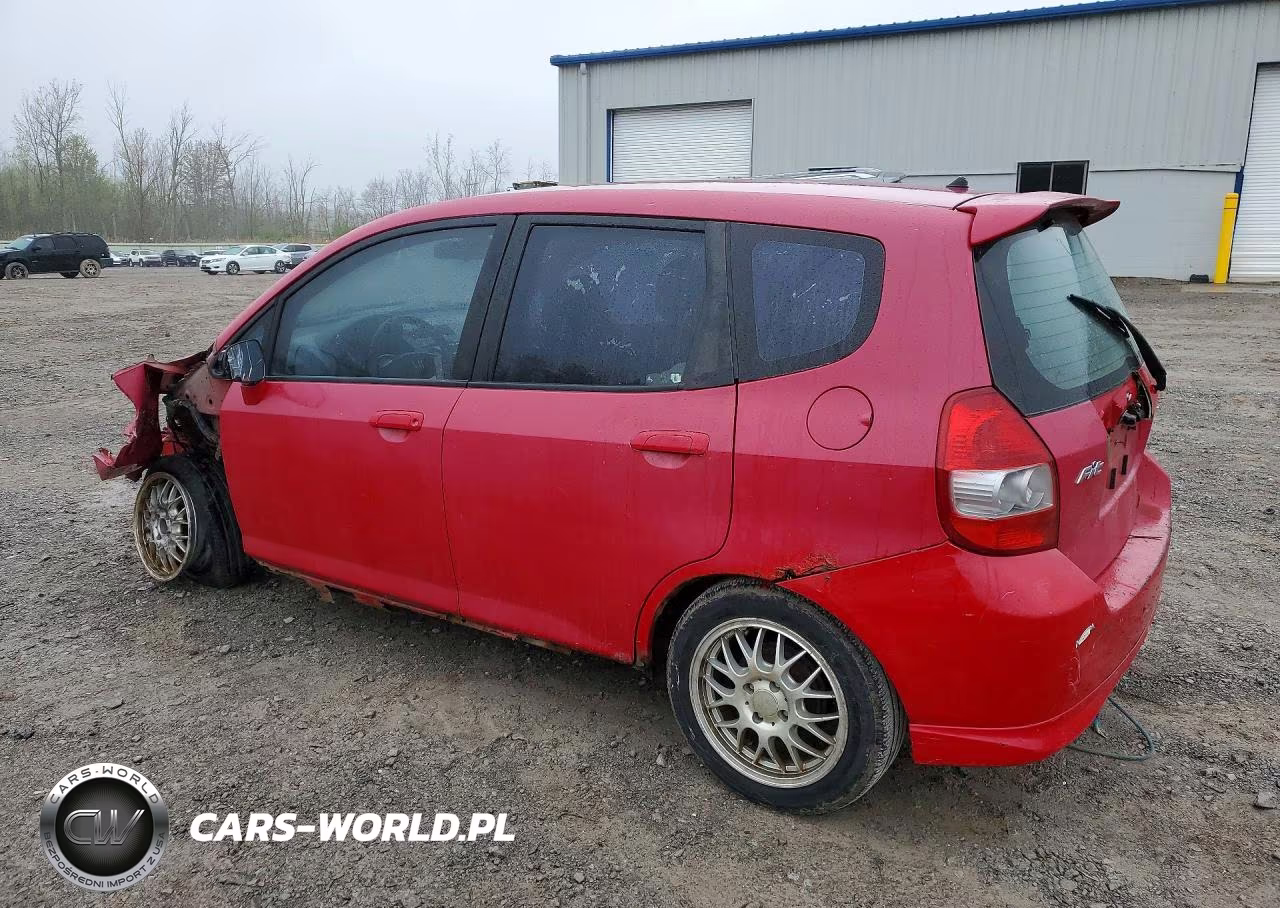 2007 Honda Fit S VIN:JHMGD37617S037196 - 2