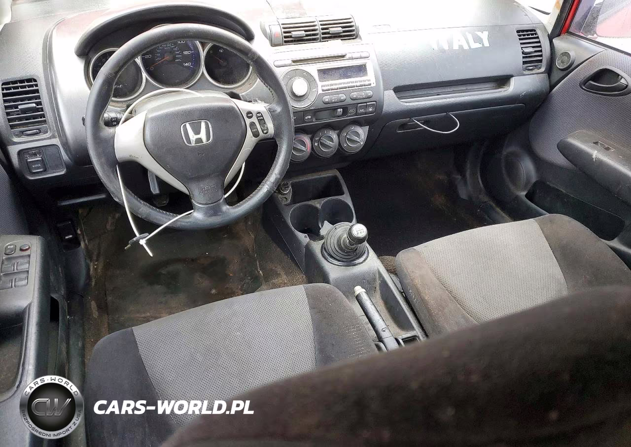 2007 Honda Fit S VIN:JHMGD37617S037196 - 8