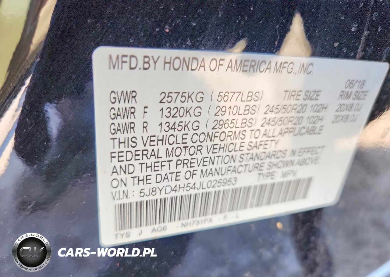 2018 Acura Mdx Technology VIN:5J8YD4H54JL025953 - 13