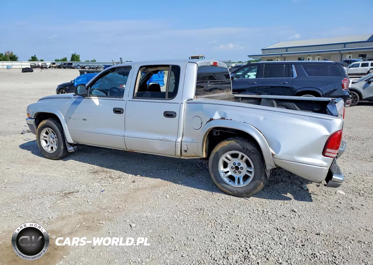 2002 Dodge Dakota Quad Slt VIN:1B7HL48X02S551023 - 2