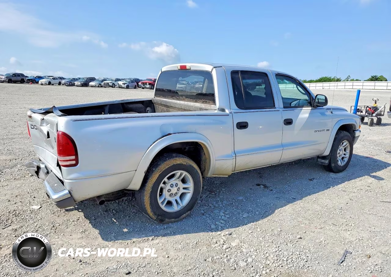2002 Dodge Dakota Quad Slt VIN:1B7HL48X02S551023 - 3