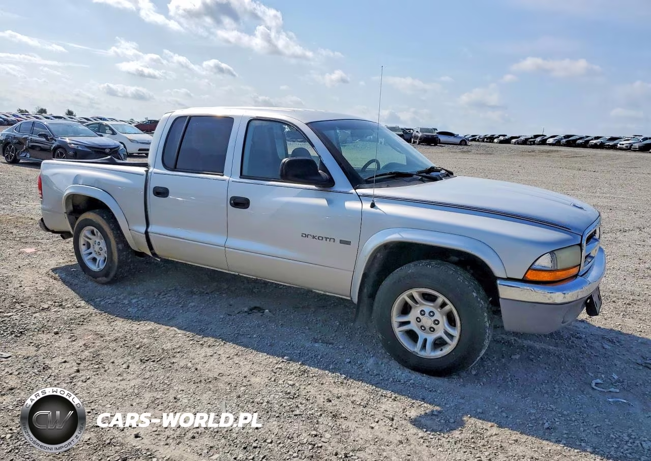 2002 Dodge Dakota Quad Slt VIN:1B7HL48X02S551023 - 4