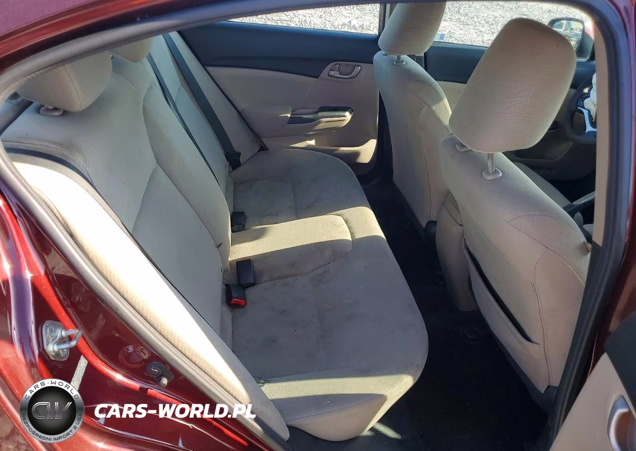 2013 Honda Civic Lx VIN:2HGFB2F50DH599732 - 10