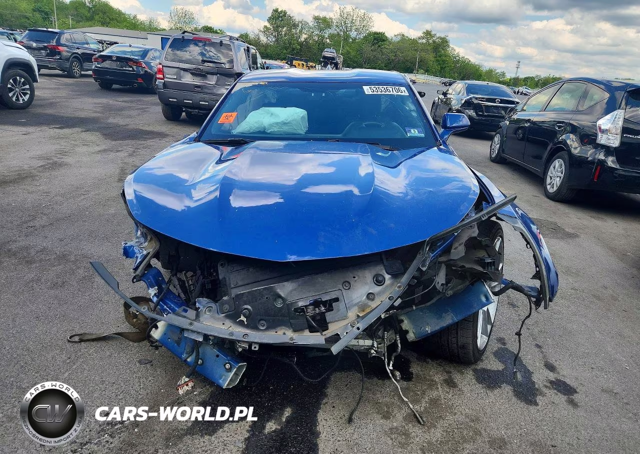 2019 Chevrolet Camaro Ls VIN:1G1FB1RS7K0117536 - 5