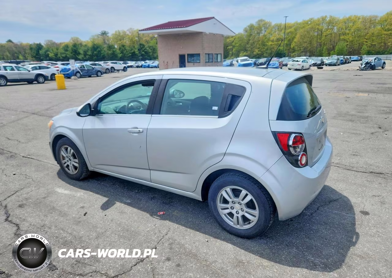 2012 Chevrolet Sonic Lt VIN:1G1JD6SB9C4189585 - 2